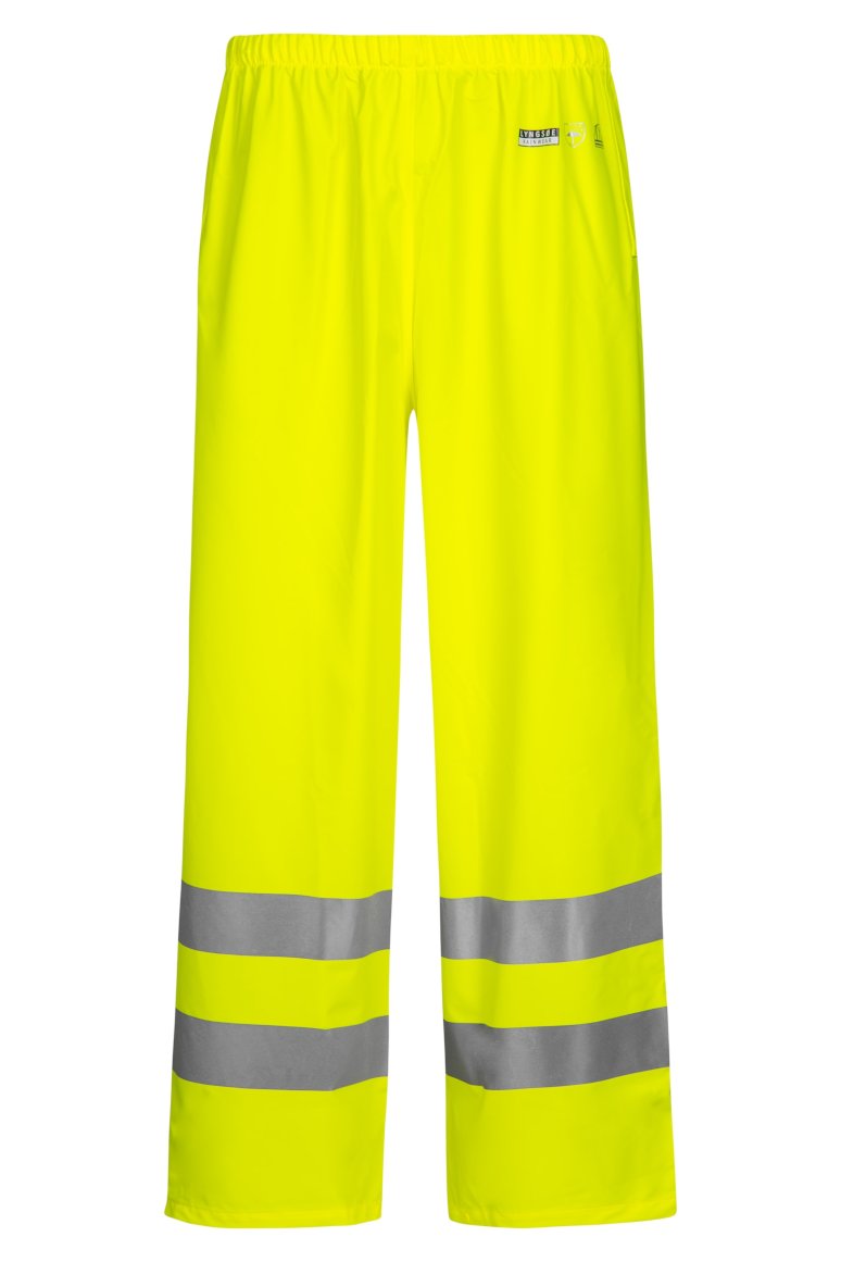 Lyngsoe Hi-Vis Regenhose in PU-Qualität